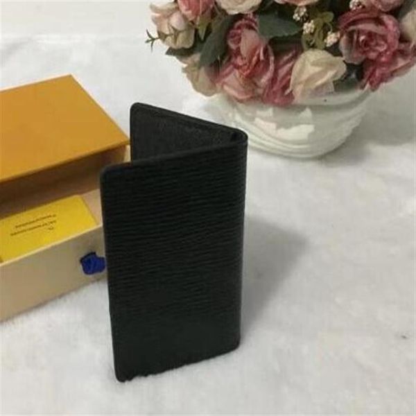 

designer-card holders excellent quality pocket nm red black graphite mens real leather wallets card holde purse id wallet bifold b231b, Brown;gray