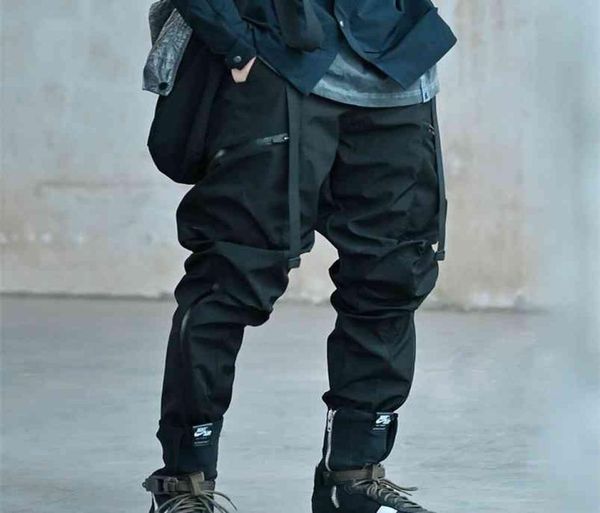 

reindee lusion fw20 molle system waterproof pants fast waist adjustment techwear streetwear 2107159945238, Black