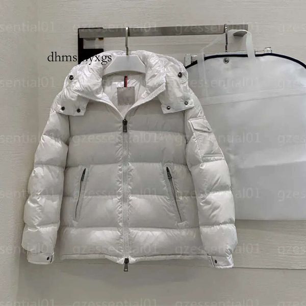 

monclears jacket women down coats designer winter warm and cozy hoodie windbreaker thicken non-bulky women designers puffer coat, Black