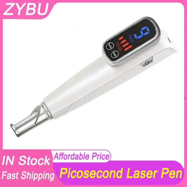 

picosecond plasma pen tattoo removal defects blackhead skin care beauty tool red blue light therapy tattoo scar mole freckle removal dark sp, Black
