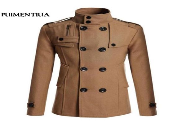 

men039s wool coat winter jacket man long section overcoat trench coat fashion casual winter parka puimentiua ff5204842, Tan;black