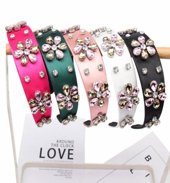 

ins fashion crystal women hair sticks diamond girls designer headband handwork boutique designer headbands hair accessories for wo2882816, Slivery;white