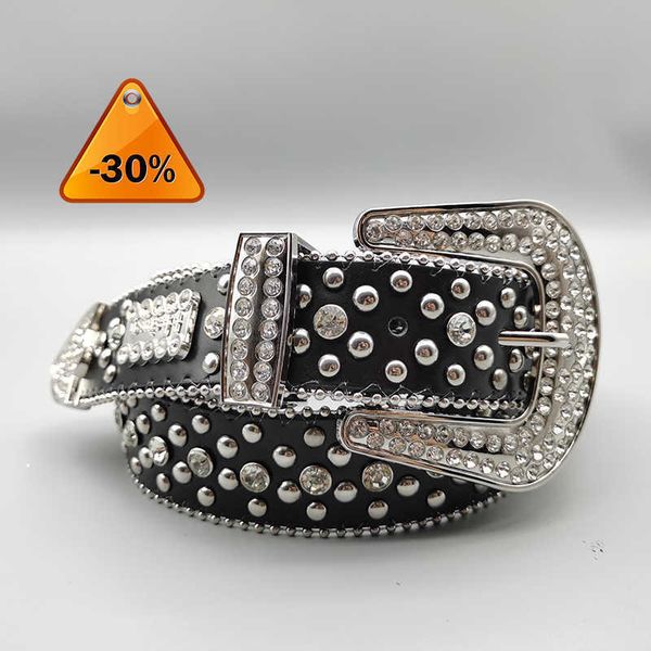 

womens mens diamond belt bb designer simon western rhinestones belts fashion punk hip hop rivet ceinturez, Blue;gray