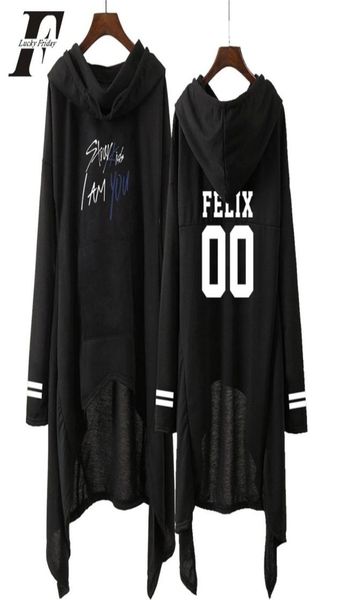 

kpop stray kids spring black women hooded hoodie sweatshirt idol cotton clothes album i am who harajuku women039s clothing y206608886