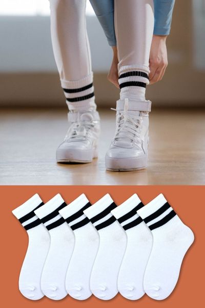 

trendy white socks collection - comfort and style combined, Black