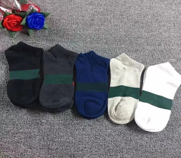

designer men039s and women039s socks fashion sneakers sports socks pure cotton letter tube bee breathable men sock2669984, Black