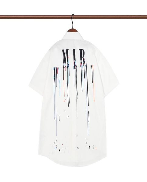 

mens men printed hawaiian short sleeve casual buttons t shirt good quality designer shirts plus 2022 men039s2649982, White;black