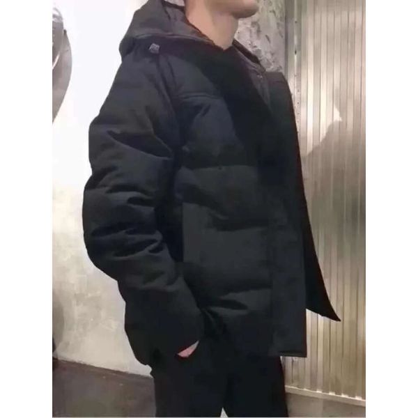 

canadian goose winter thick warm jackets mens and new womens down parka fashion outdoor downs jacket popular jacket's windproof warm80, Black