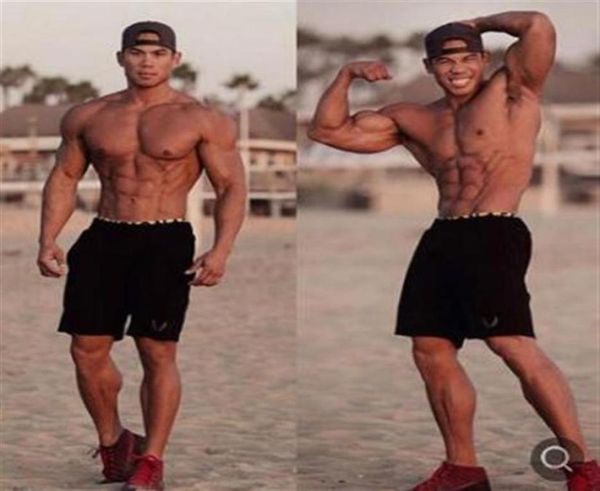 

2019 summer shorts men fashion brand breathable male casual shorts comfortable plus size fitness mens bodybuilding shorts318s3613062, White;black