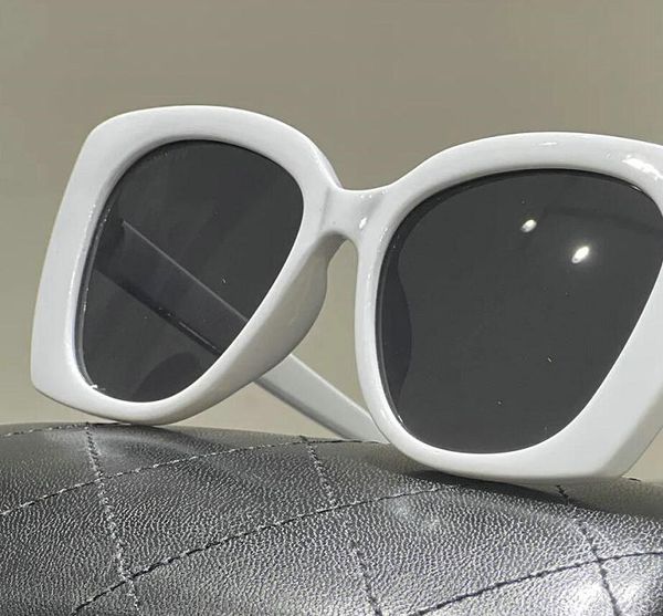 

designer sunglasses for women men cat eye model eyewear special uv 400 protection letters big leg double beam frame outdoor design high allo, White;black