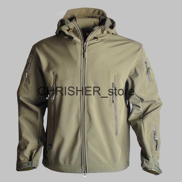 

other sporting goods outdoor waterproof softshell jacket men hunting windbreaker hiking coat camping fishing tactical jacket military clothe