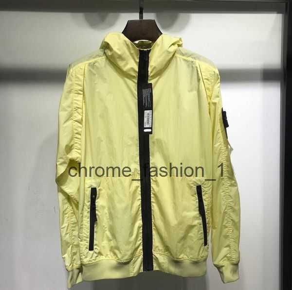 

outerwear designer badges zipper shirt jacket loose style spring autumn mens oxford breathable portable high street stones island clothing j, Black;brown