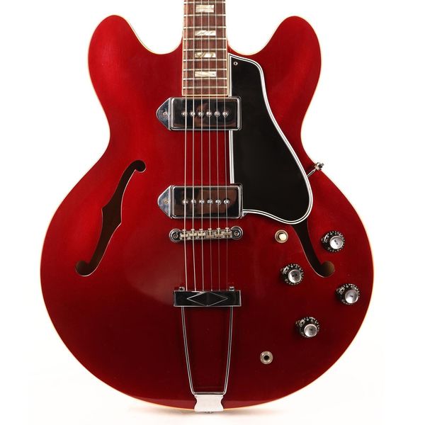 

1966 e s-3 3 0 sparkling burgundy electric guitar as same of the pictures