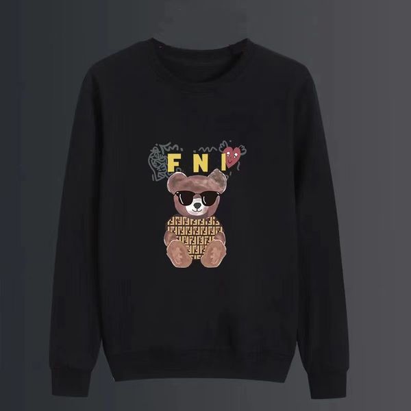 

sweatshirts designer sweater mens sweater mens outdoor fashion casual couple with round neck cotton letter printed sweater mens letter print, Black