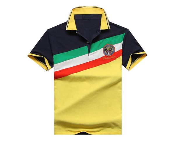 

new winter explosion models in tshirt summer breathable button pullover tshirt mens patchwork tees clothing plus size2070528, White;black