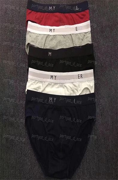 

luxury mens underpants breathable comfortable cotton briefs for men male underwear designer man panties2514865, Black;white