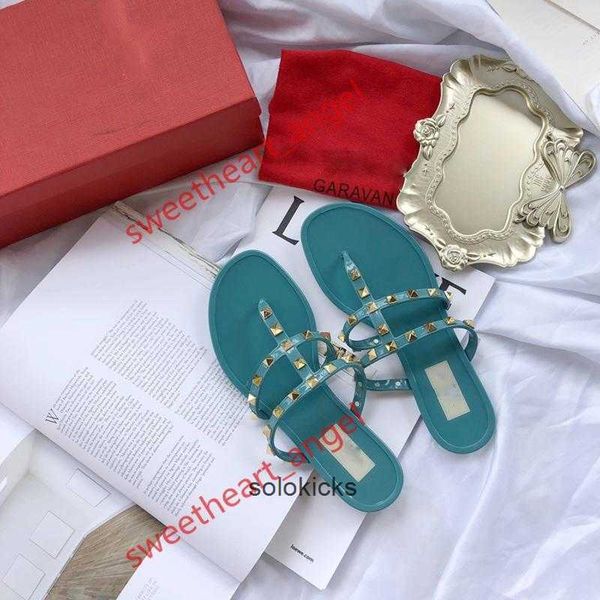 

shoes sneaker children s luxe design women s flat rivet espadrilles casual sandals leather slippers flip fxi valentinolies, Black