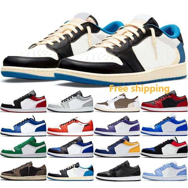 

2023 jumpman 1 low basketball shoes mocha 1s sneakers crater black grey bred toe panda team red mens sneaker trainers outdoor walking eur 36