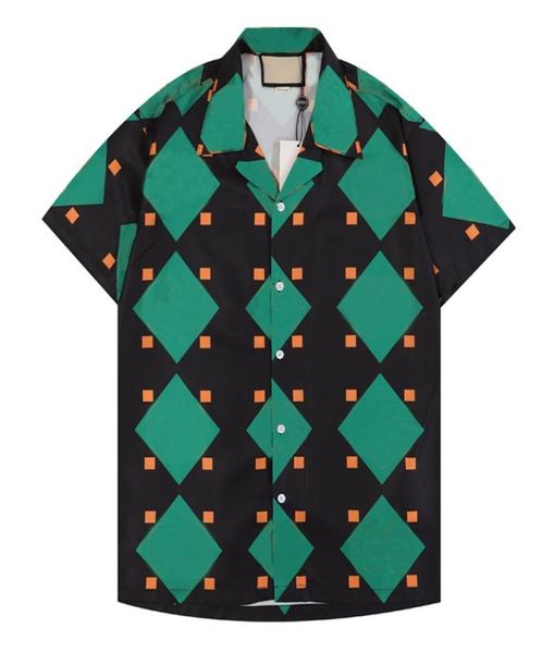 

designer men casual shirts 2022 new spring and summer fashion casual shirt street hiphop men039s tshirt printing pattern unis7925338, White;black