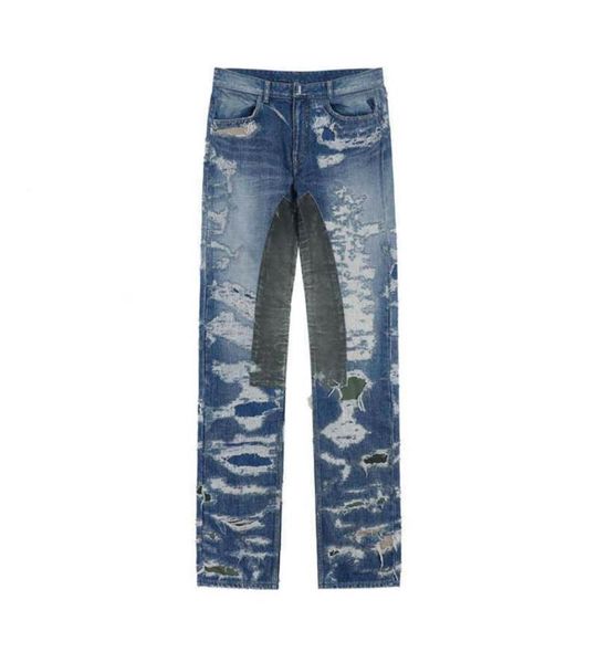 

ss autumn winter new diamond studded jeans ww2101234561182087, Blue