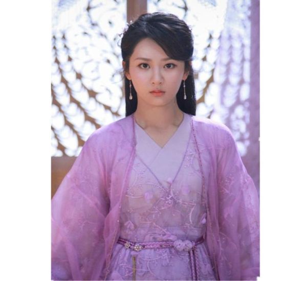 

cosplay ancient costumes fairy chinese hanfu dress for girls princess stage performance winter traditional women tang beautiful da8981672, Black;red