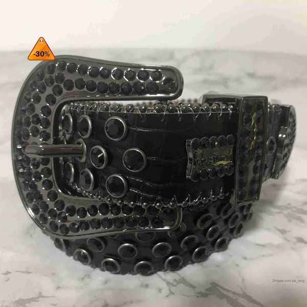 

2brand designer belt bb belt bb simon belt mens belt for women shiny diamond belts black on black blue white multicolour with bling rhinesto, Blue;gray