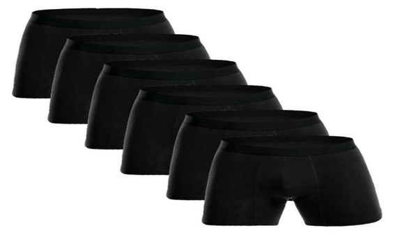 

european size plus size cotton men underwear boxer shorts long leg comfort men underwear male hombre boxer marca s  l xl xxl y2008010840, Black;white