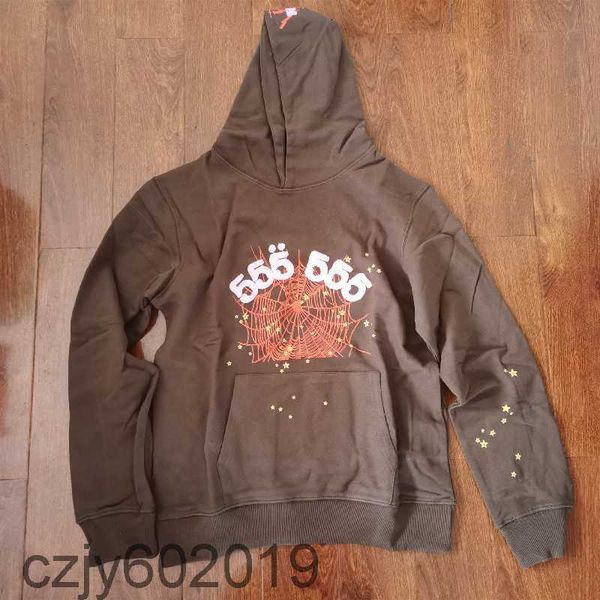 

foaming letter printing 555555 sweater hip hop singer same style men and women's sweater hoodie, Black