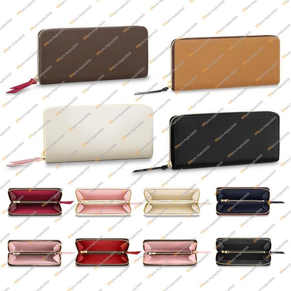 

fashion casual designer luxury zipper wallet coin purse key pouch credit card holder 5a m60742 m61298 n6122722, Red;black