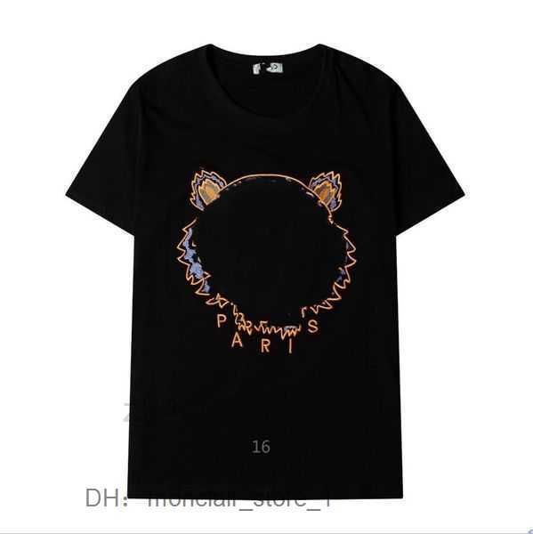 

tshirts men designer mens tees madam summer tiger and letters hiphop t-shirts kenzo 9c9h, White