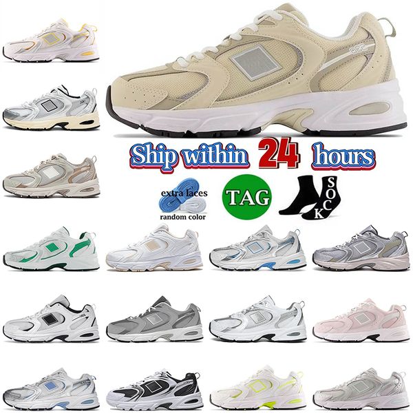 

new fashion 530 530s running shoes men women white silver navy white black beige aluminum silver khaki trainers sports sneakers 2023 athleti