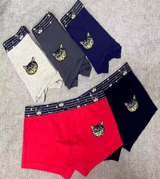 

g designer brand men underwear fashion mens boxers underwear men boxer short male cueca luxury male underpants3984732, Black;white