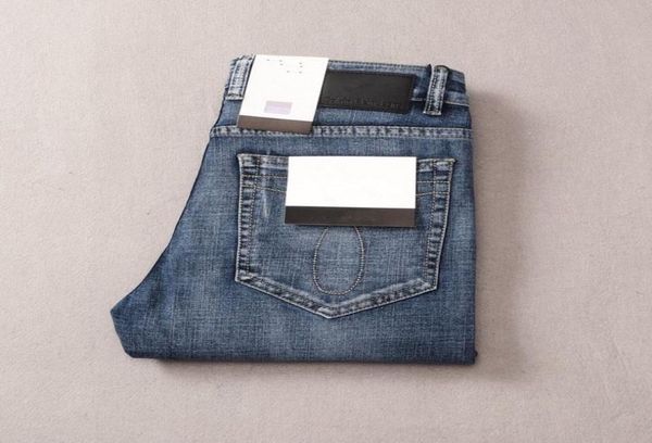 

new designer mens jeans luxury spring summer slimleg jeans skinny fit denim men039s fashion designer jeans w28w385341361, Blue
