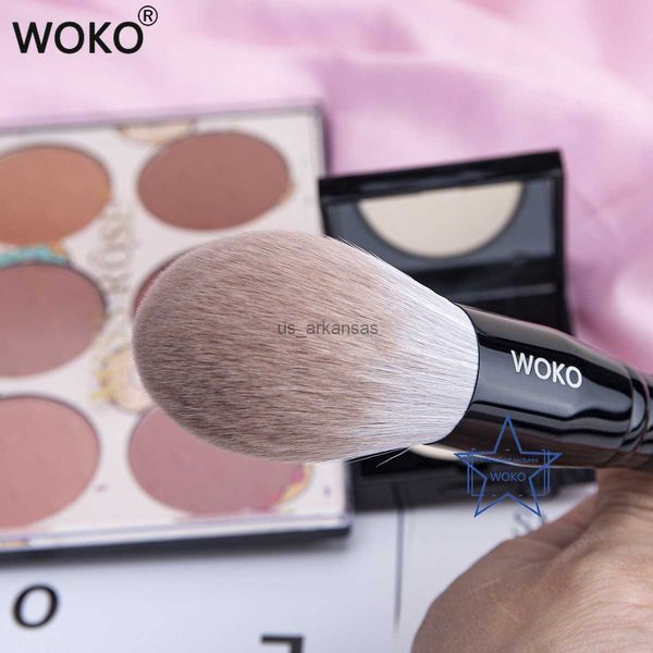 

makeup brushes extra large powder brush high-quality flame type super soft high elasticity loose powder brush face bronzer powder setting br