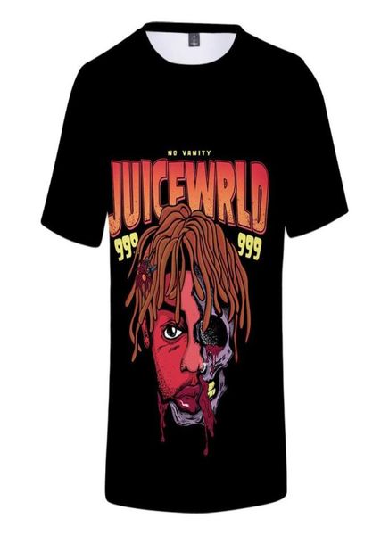 

hip hop rapper juice wrld 3d printed tshirt women men summer fashion oneck short sleeve funny t shirts graphic tees streetwear25568429713, White;black