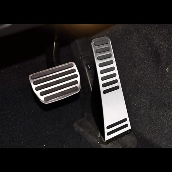 

accelerator brake pedal decoration decals 2pcs for volvo xc90 s90 v90 stainless steel car interior accessories275v