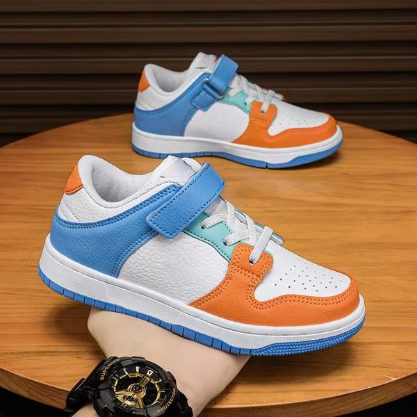 

fashion children's shoes, board shoes, medium to large children's velcro low flat shoes