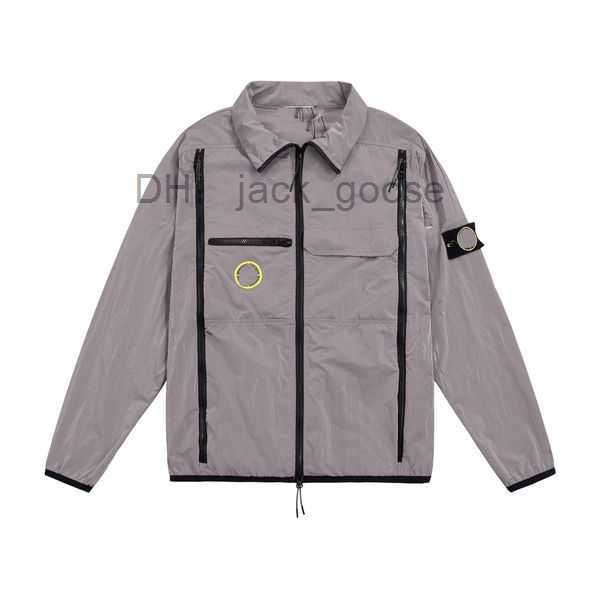 

stone brand fashion designer men's jacket standard function waterproof coat casual light hooded and women's island 1 uagj, Black;brown