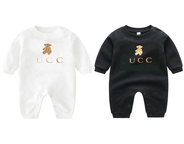 

baby rompers newborn clothes long sleeve cotton designer romper infant clothing baby boys girls jumpsuits8545871, Blue