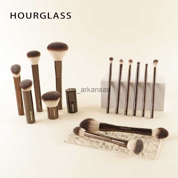 

makeup brushes hourglass makeup brush all kinds eyeshadow foundation concealer powder bronzer blusher eyeliner retractable professional brus