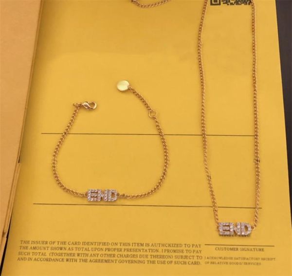 

luxury letter necklace designer bracelets girls ornaments gold necklaces ladies neckware jewellery wedding party acce4152237, Silver