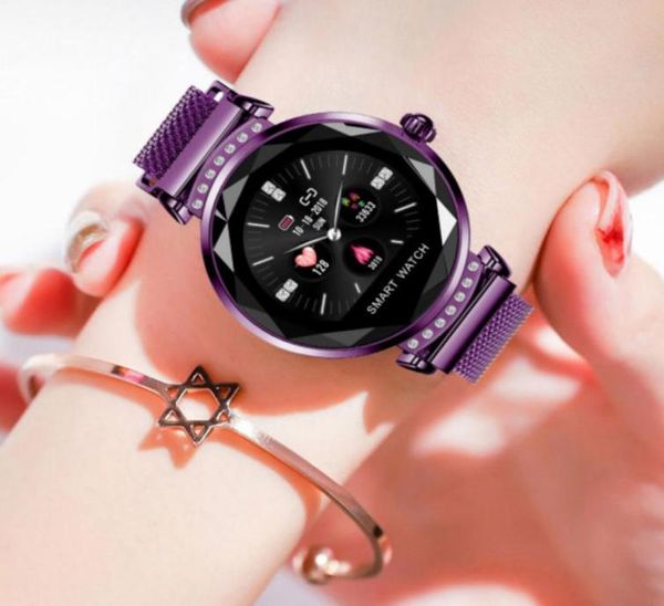

h2 smart watch women men fitness tracker smart bracelet waterproof heart rate monitoring sport bluetooth watch for android ios fou6525361, Slivery;black