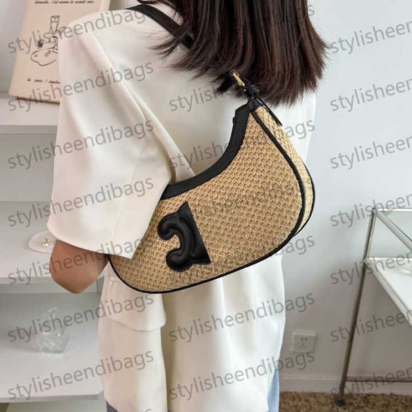 

shoulder bag designer bag handbag luxury bag woven bag classic underarm bag women bag straw bag zipper bag basket summer bag casual bag styl