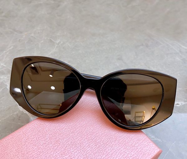 

black white oval cateye sunglasses women summer sunnies gafas de sol sonnenbrille uv400 eye wear with box, White;black