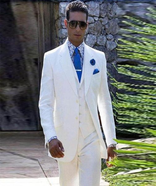 

italian luxury beigewhite mens suit jacket pants formal dress men suit set men wedding suit for men groom tuxedos suits 20183815332, White;black
