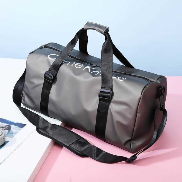 

short distance portable travel bag dry wet separation large capacity single shoulder bag sports fitness bag trend oblique cross bag