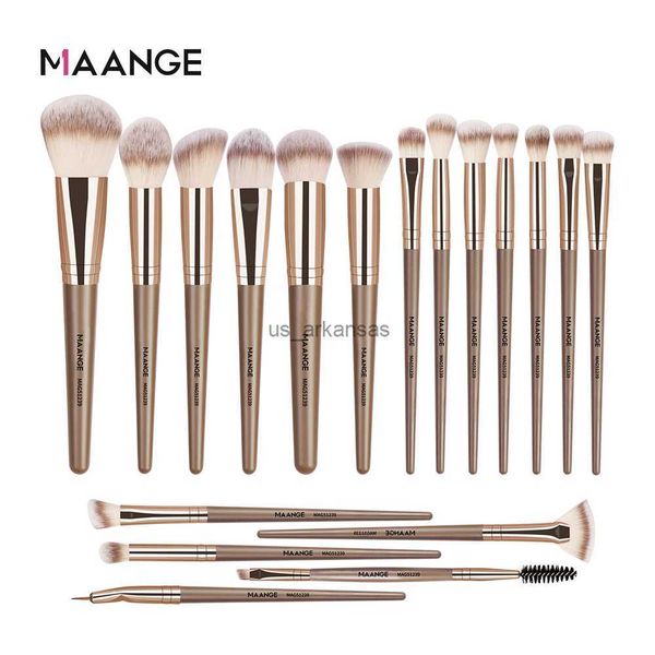 

makeup brushes maange makeup brushes set 6-18pcs cosmetic powder eye shadow foundation blush blending make up brush professional beauty tool