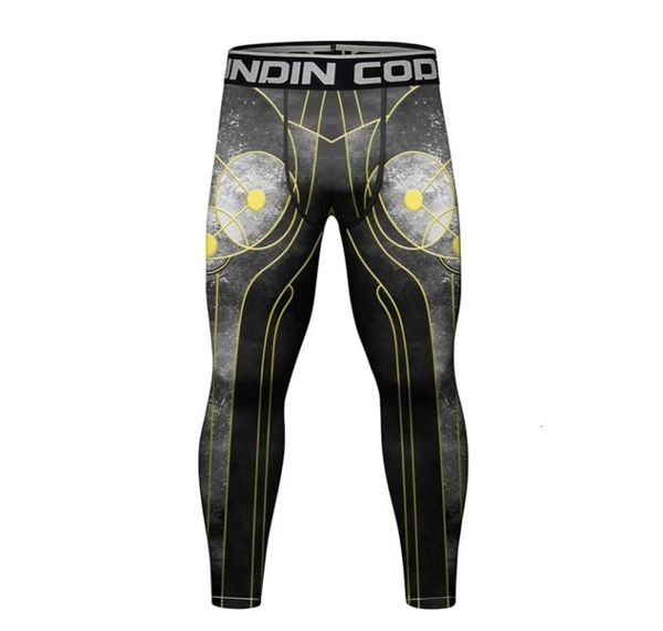 

cody lundin male design jogging leggings men digital printing jiu jitsu training sport pants superior quality9230055, Black