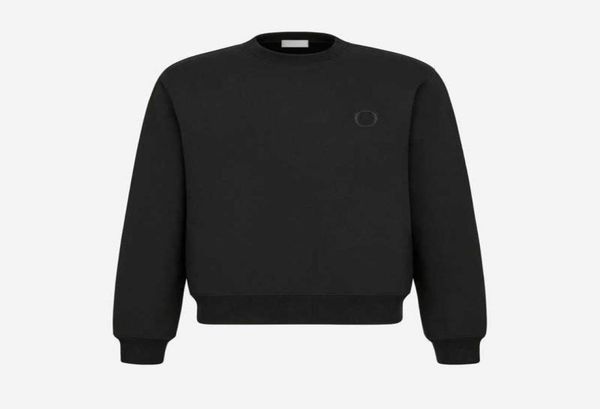 

iccoon letter embroidery sweatshirts cotton women men solid color fashion hip hop highstreet fzwy060264658826419792, Black
