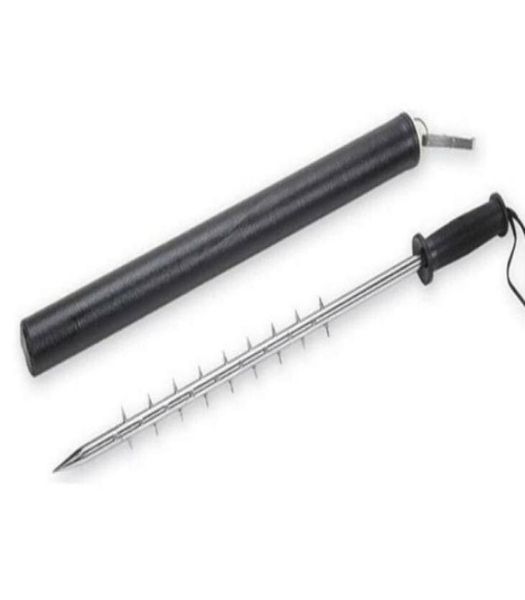 

metal stick martial arts appliances made of alloy material with spike iron spikes can defend against fitness and protect themselve7216146